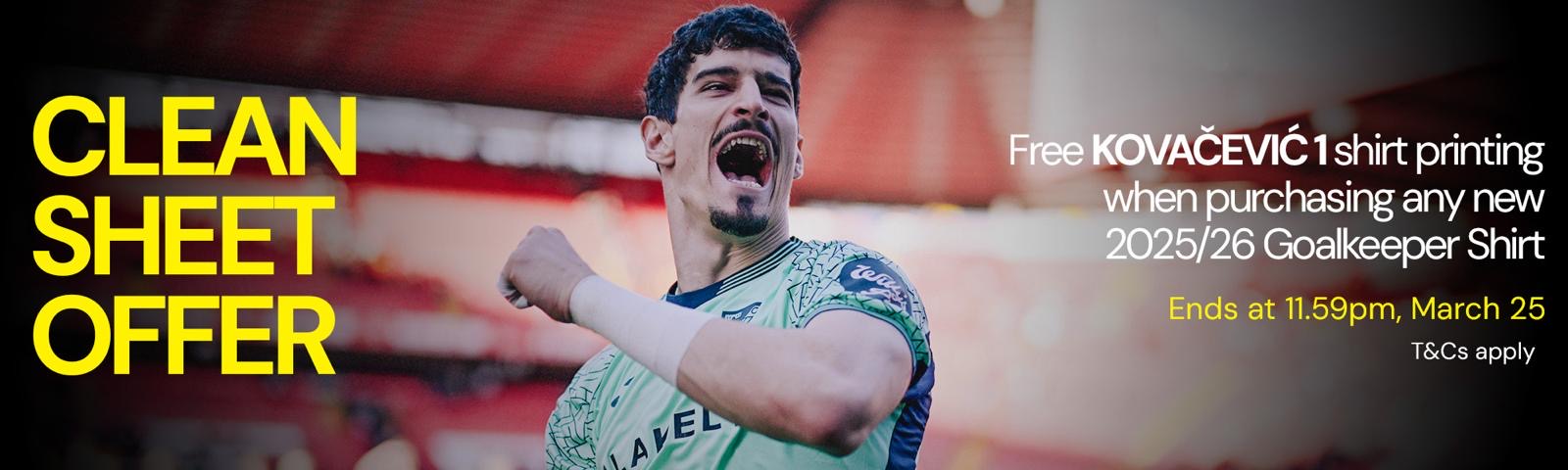 2025/26 Goalkeeper Kit | Shop Now