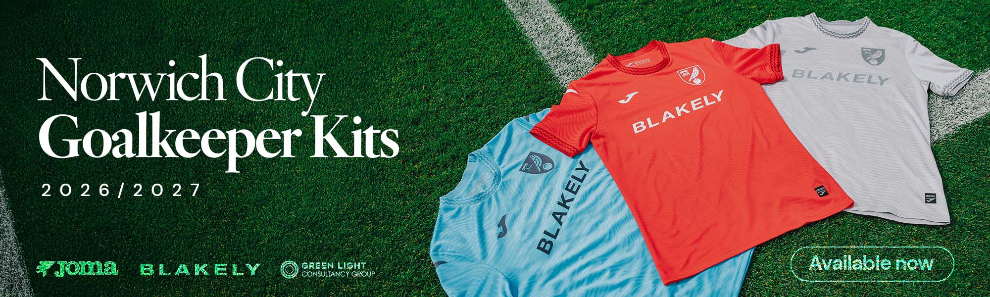 Norwich City Goalkeeper Kits 2026/27 | Available Now
