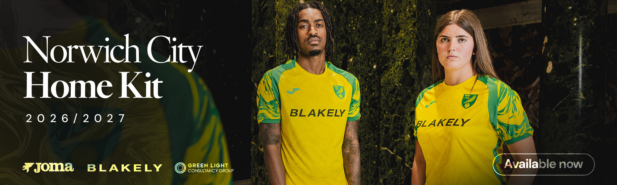 Norwich City Home Kit 2026/2027 | Available Now