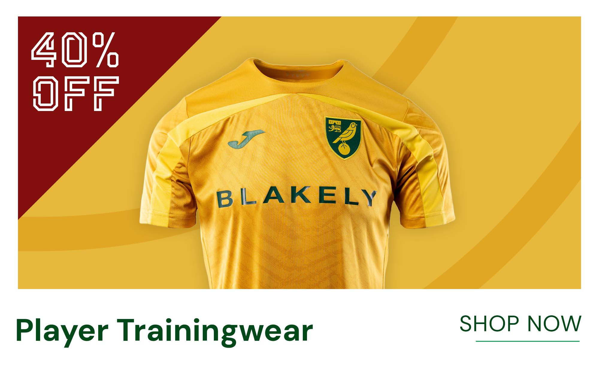 40% Off | Player Trainingwear | Shop Now