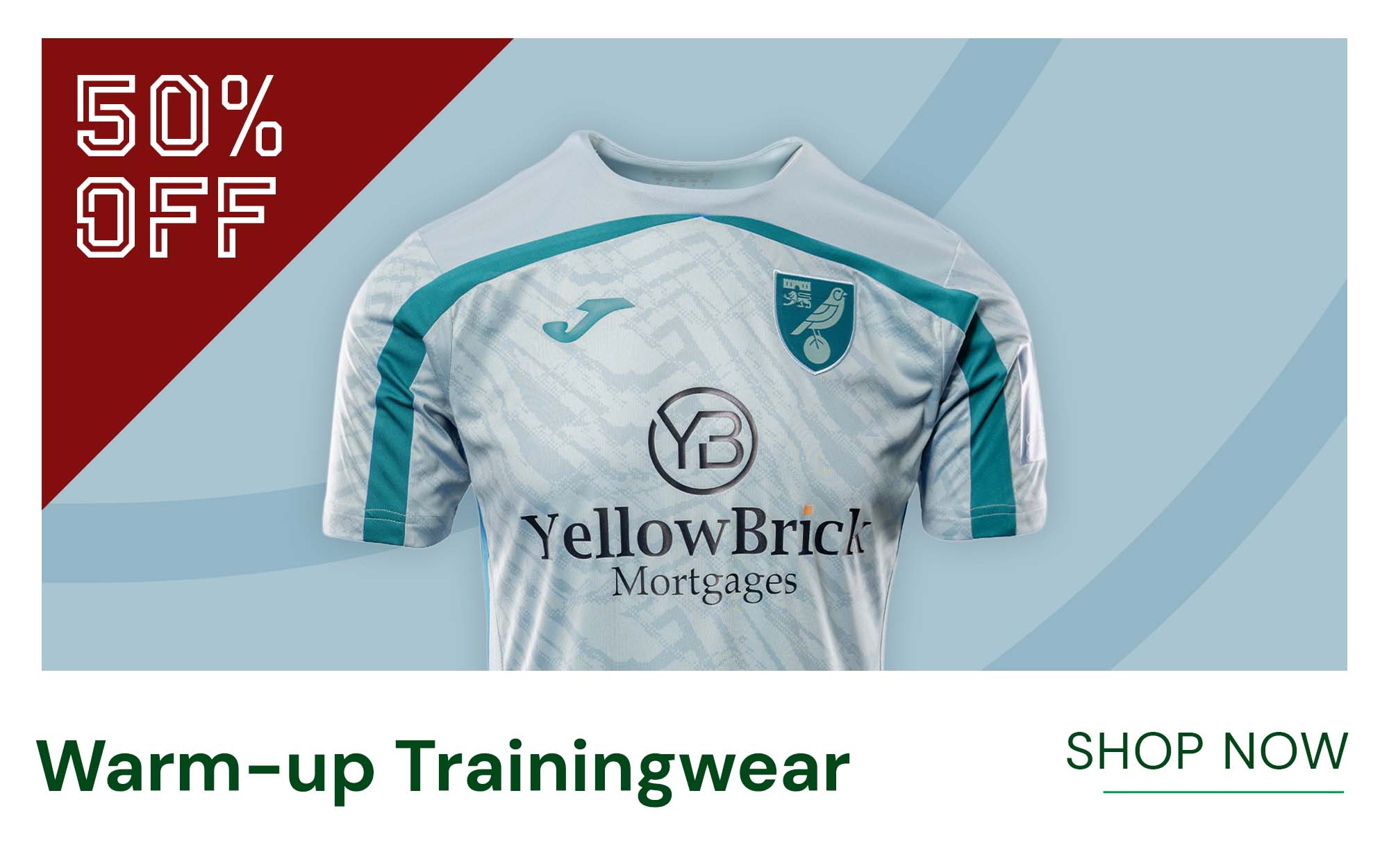 50% Off | Warm-up Trainingwear | Shop Now