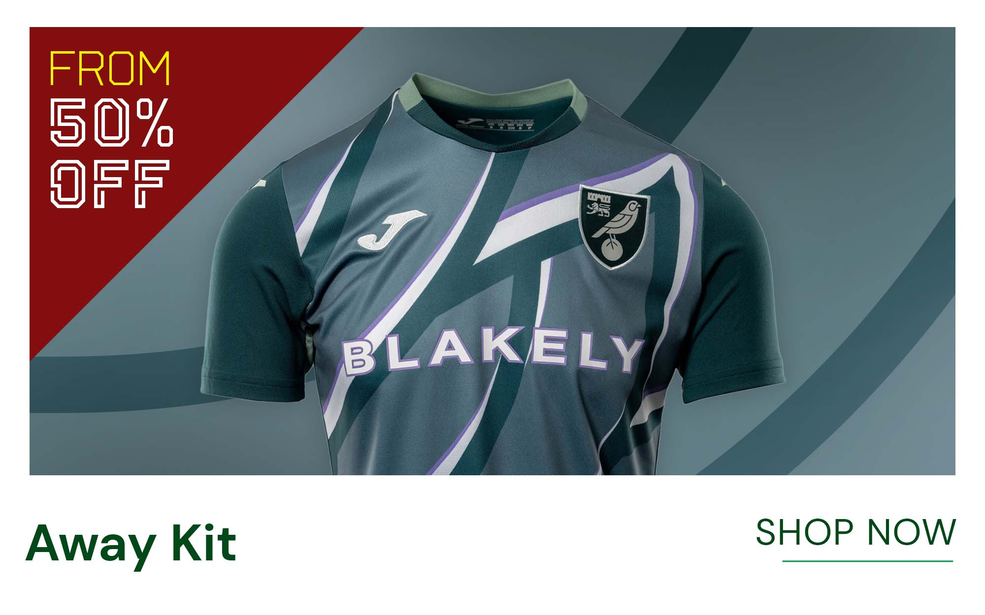 From 50% Off | 2025/26 Away Kit | Shop Now