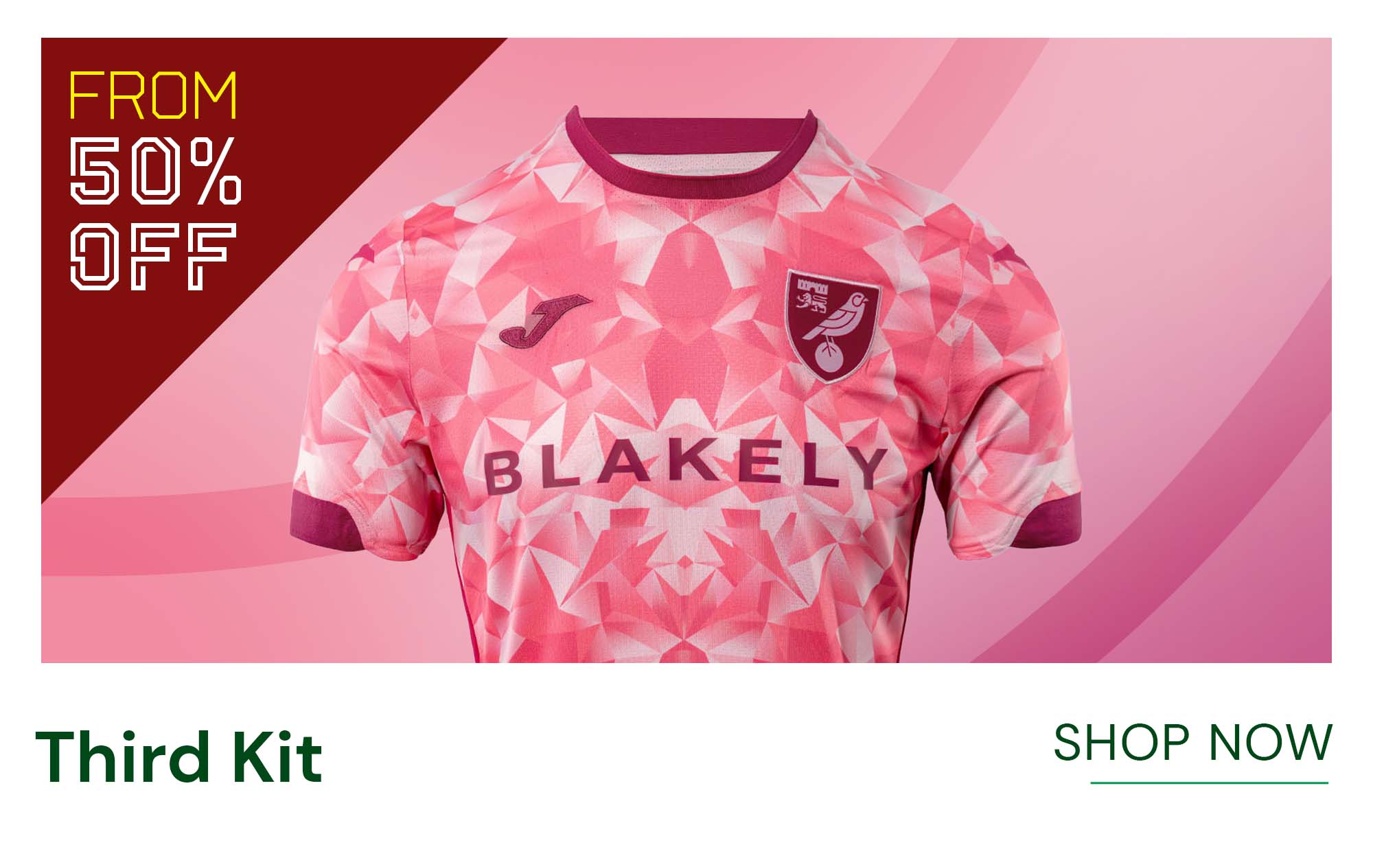 From 50% Off | 2025/26 Third Kit | Shop Now