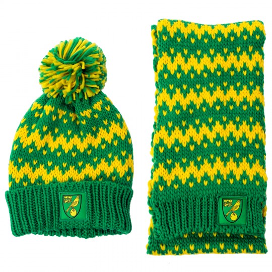 Kids Hat and Scarf Set