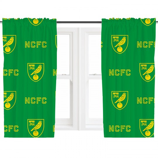 NCFC Crest Curtains 54-inch