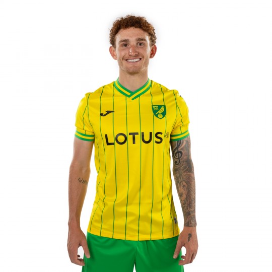 Offizielle Norwich City FC 2018-19 Home Kit Socken