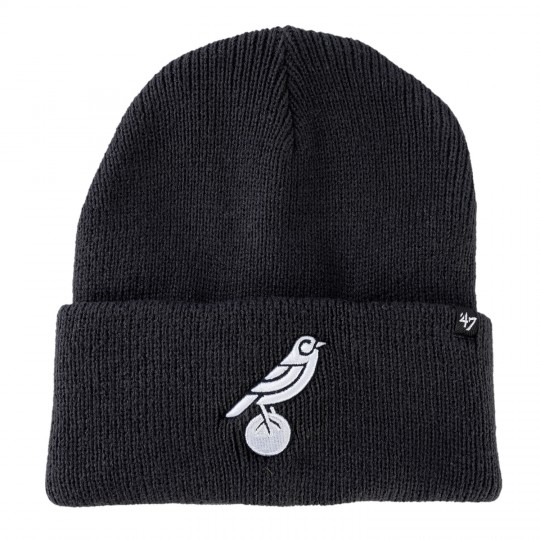 47 Canary On Ball Cuff Knit Hat Navy