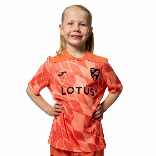 2023/24 Junior Coral Short Sleeve GK Shirt