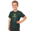 Kids Green Jacquard T-Shirt