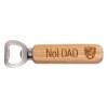No 1 Dad Wooden Bottle Opener