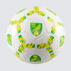 White Geo Crest Football - Size 5