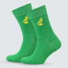 Green Canary on ball Socks