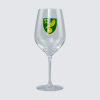Crest Wine Glass