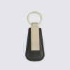 Lasered Leather Crest Keyring
