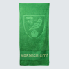 Norwich City Luxury Crest Bath Towel