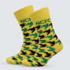 NCFC Yellow Dog Tooth Socks 