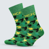 NCFC Dark Green Dog Tooth Socks