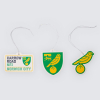 Norwich City 3 Pack Air Freshner