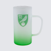 Norwich City Green Frosted Stein