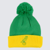 Norwich City Yellow Ribbed Bobble Hat