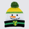 Norwich City Junior Snowman Beanie