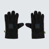 Norwich City Black Fleece Gloves Adult