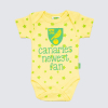 Norwich City Stars Bodysuit Lemon