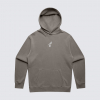 Norwich City Oversized Back Printed Hoodie Grey