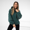 Blakely Borg Isabel Oversized Hoodie Green