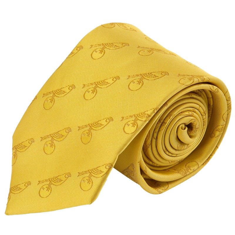 Yellow Repeated Canary Tie