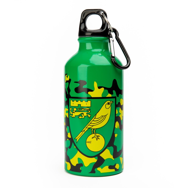Metal Drinking Bottle with Carabina Clip