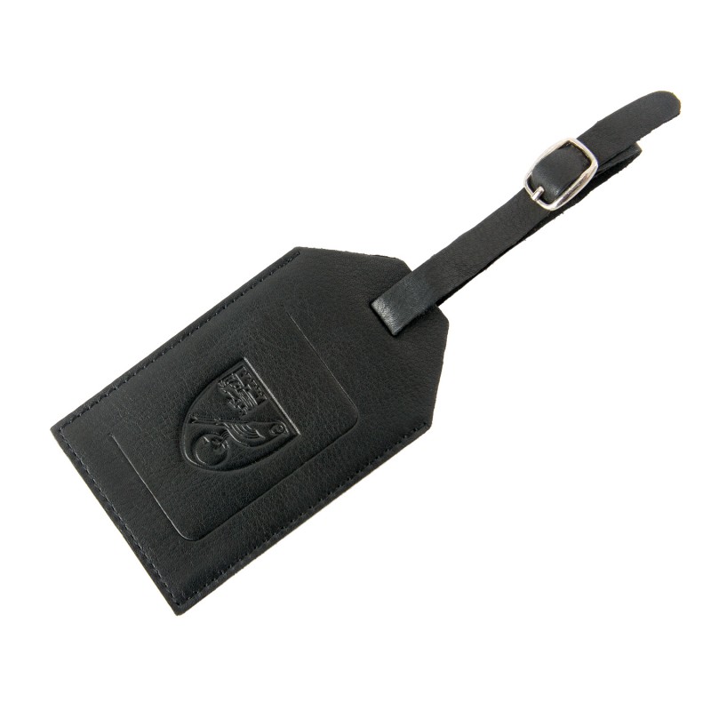 Real Leather Luggage Tag
