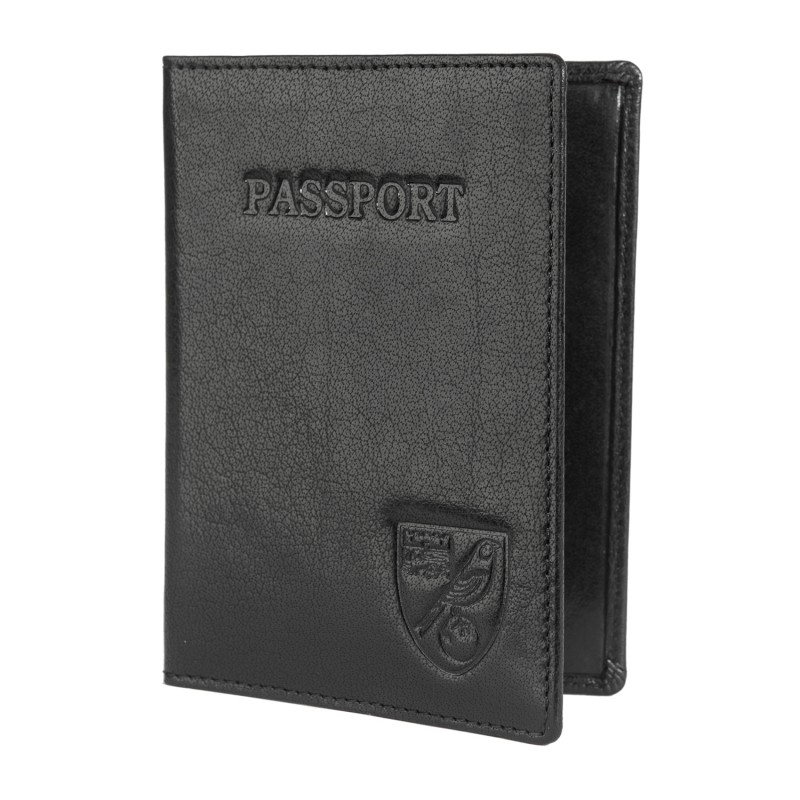 Real Leather Passport Holder