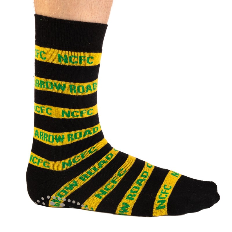 NCFC Carrow Road Slipper Socks