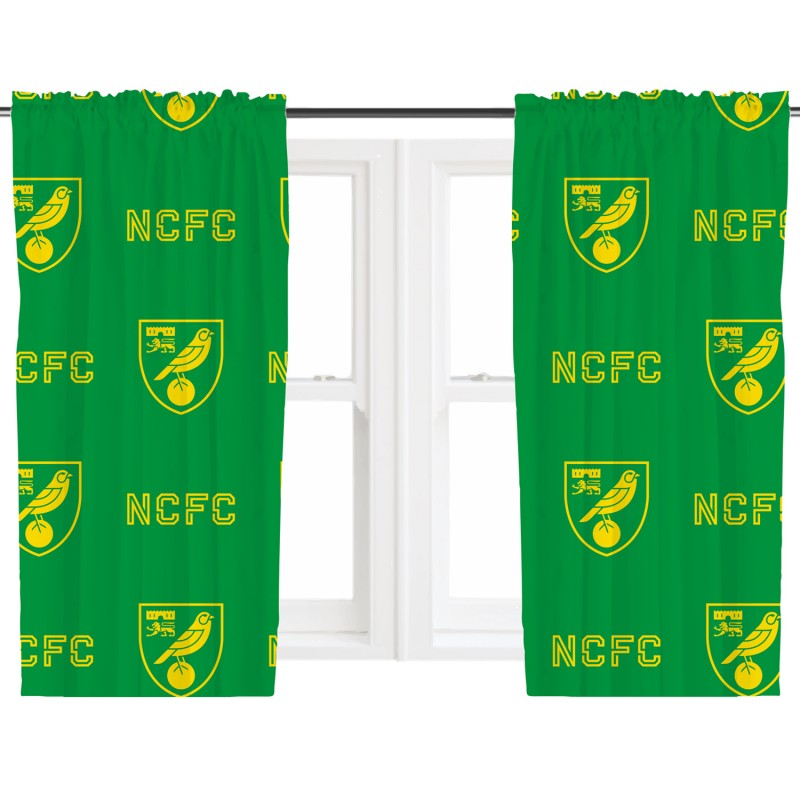 NCFC Crest Curtains 72-inch