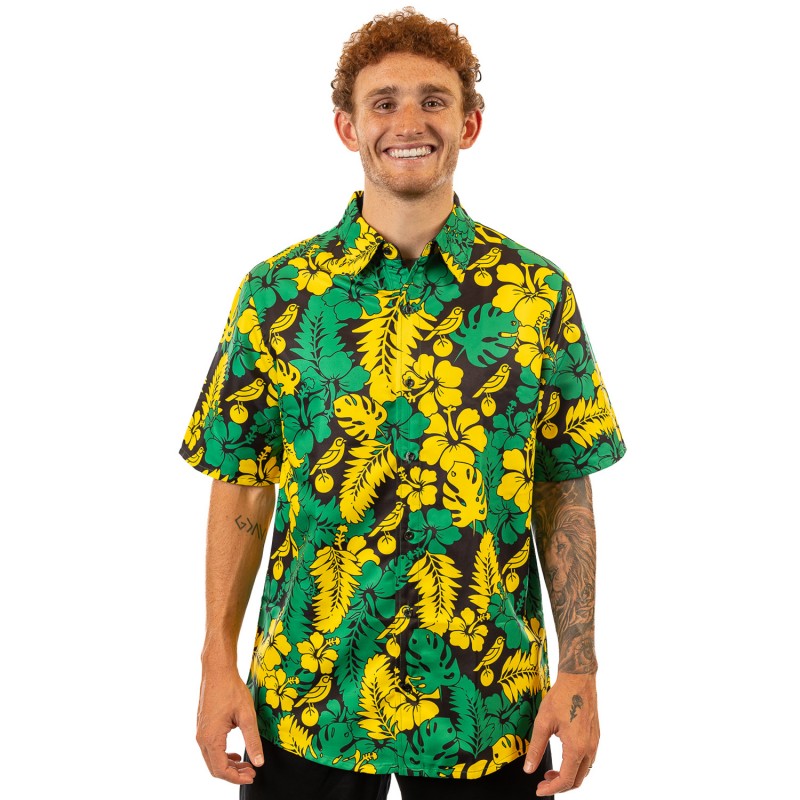Adults Hawaiian Floral Shirt 