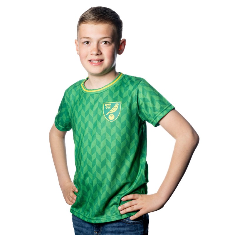 Junior Green Retro Gradient T-Shirt
