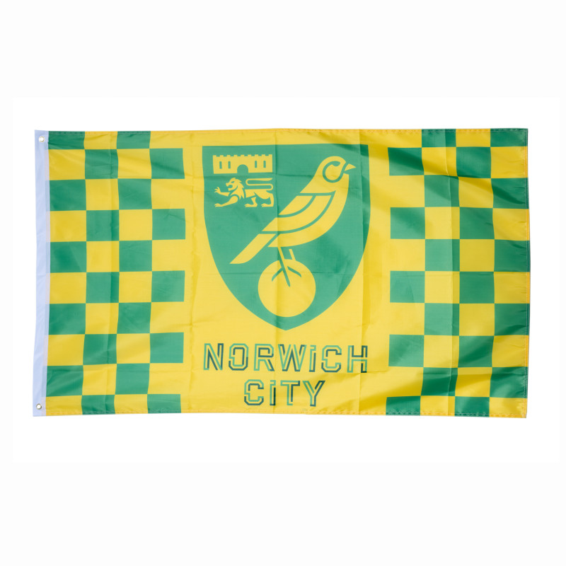 5ft x 3ft Chequered Crest Flag