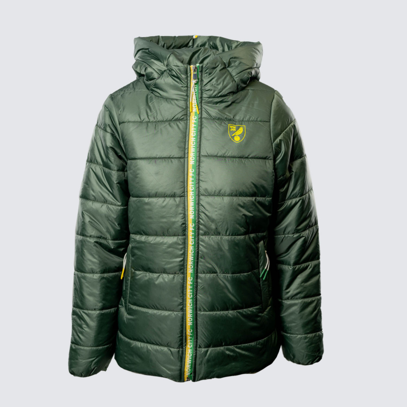 Womens Green Crest Quilted Jacket  Womens Green Crest Quilted Jacket