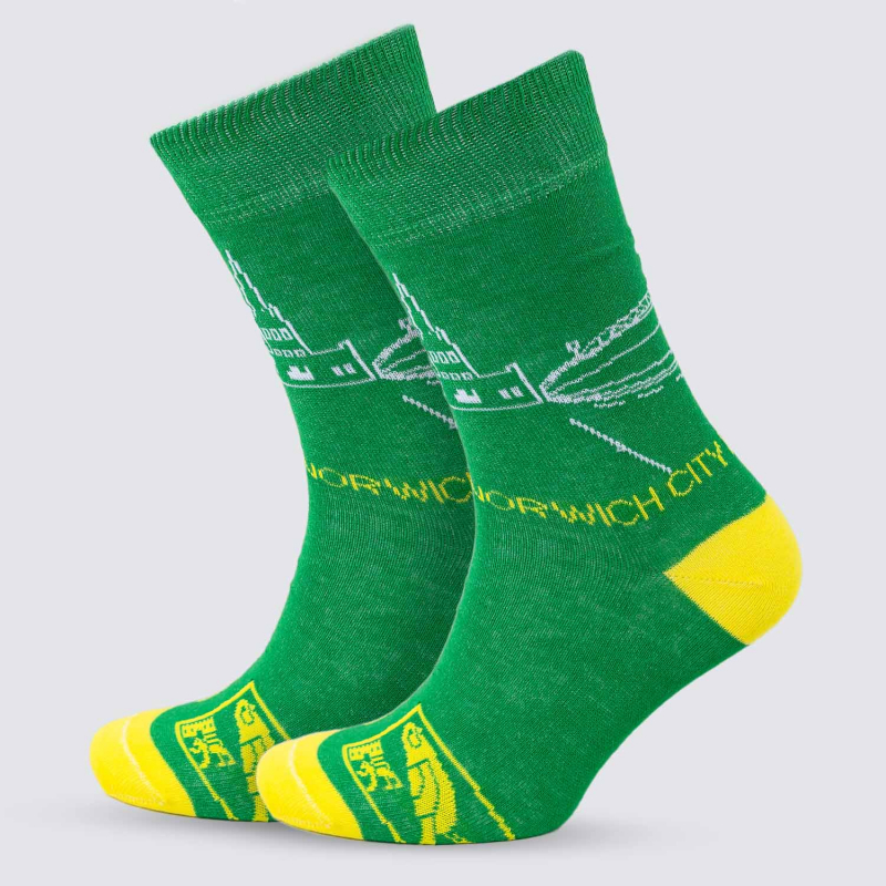 Green Skyline Socks  Green Skyline Socks