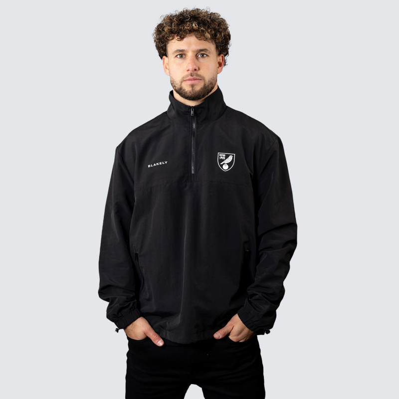 Blakely x NCFC 1/4 Zip Windbreaker Black Blakely x NCFC 1/4 Zip Windbreaker Black