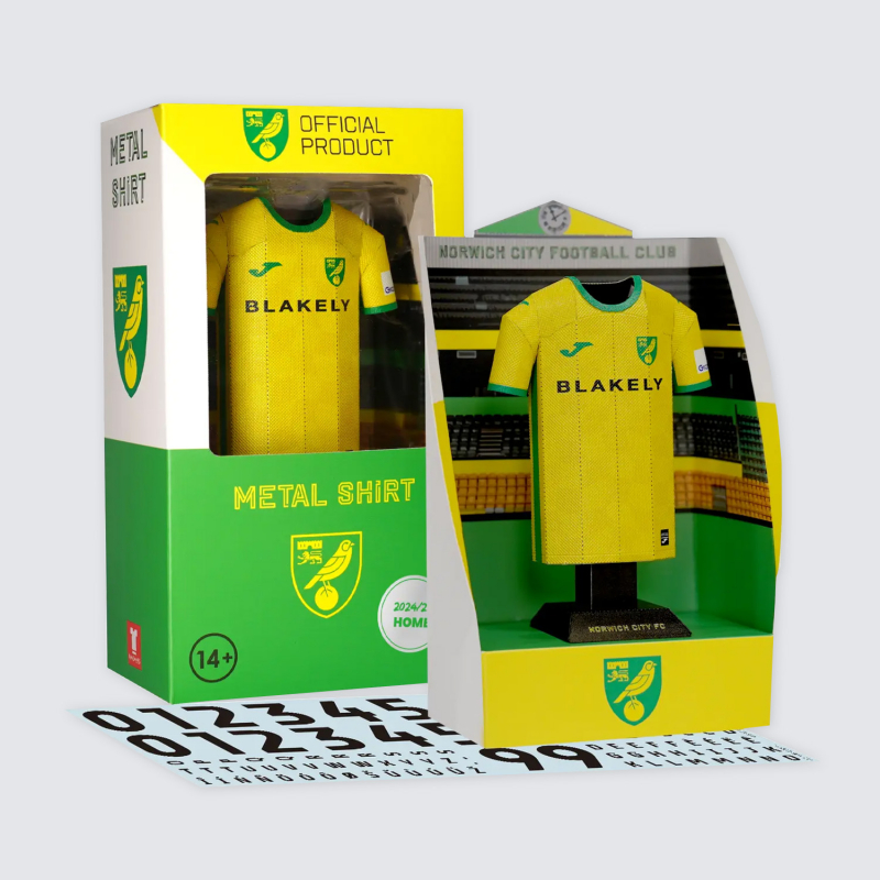 Norwich City 24/25 Metal Home Shirt Norwich City 24/25 Metal Home Shirt