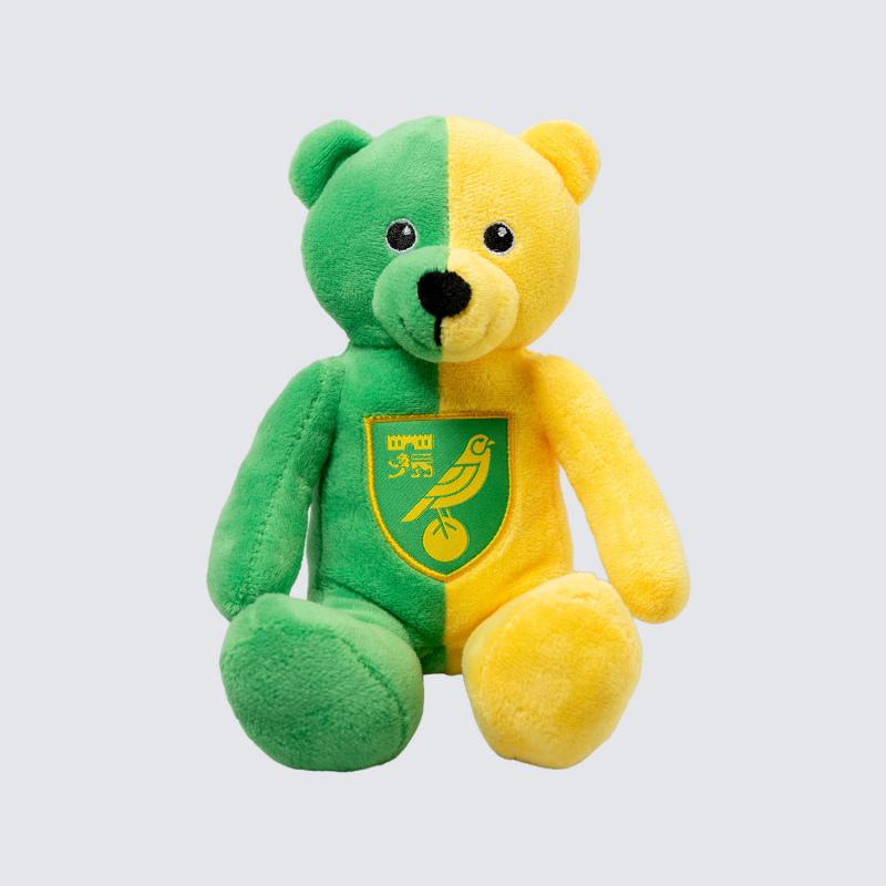 Crest Half and Half Beanie Bear