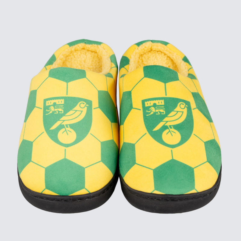 Adult Crest Football Mule Slippers Adult Crest Football Mule Slippers