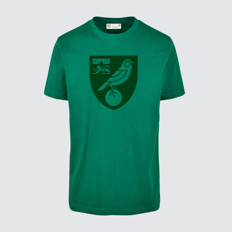 Norwich City Forest Green Crest T-Shirt Norwich City Forest Green Crest T-Shirt