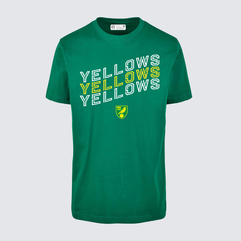 Norwich City Forest Green Yellows T-Shirt Norwich City Forest Green Yellows T-Shirt