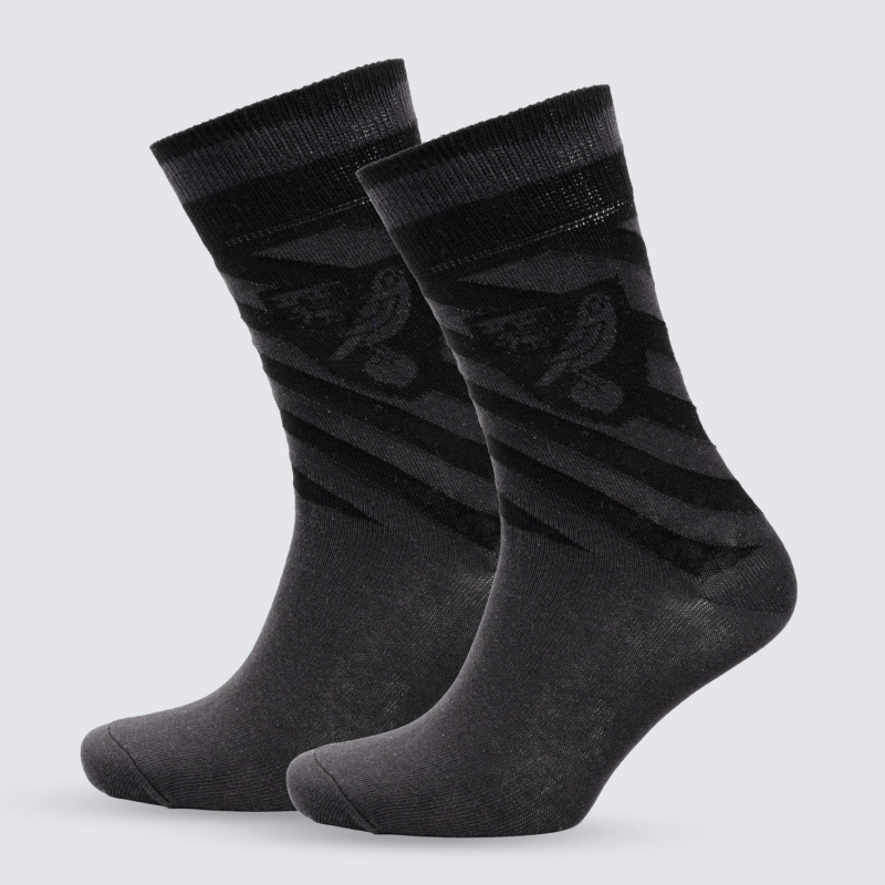 NCFC 1989 Black Tonal Retro Style Socks