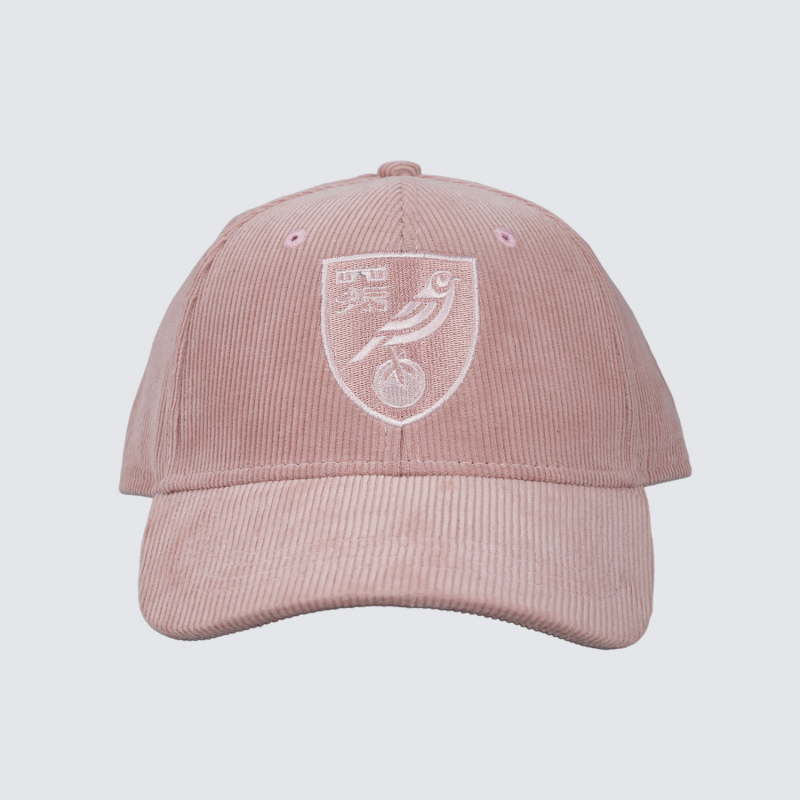Norwich City Womens Pink Cord Cap
