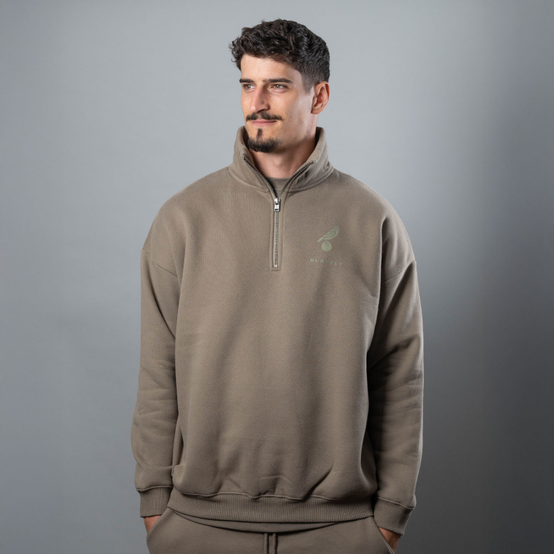 Blakely x NCFC Central 1/4 Zip Jumper Green Blakely x NCFC Central 1/4 Zip Jumper Green