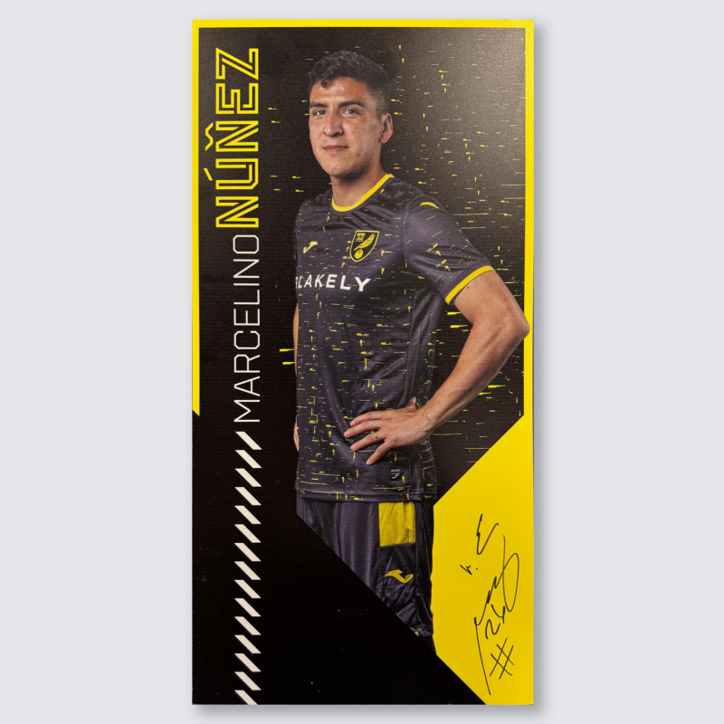 Match Used Away Board 24/25 Away - NÚÑEZ